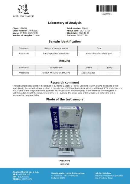 Anastron 500 Utinon