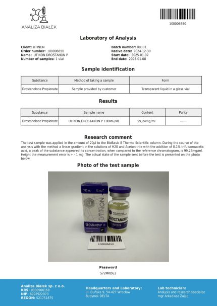 Drostanon P Utinon
